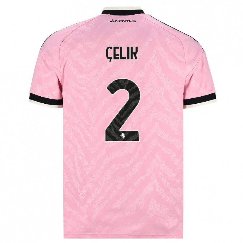 Danxen Criança Camisola Zeki Çelik #2 Preto Rosa Alternativa 2026/27 Camisa