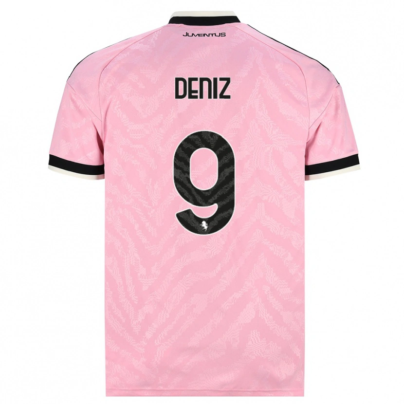 Danxen Criança Camisola Esad Deniz #9 Preto Rosa Alternativa 2026/27 Camisa