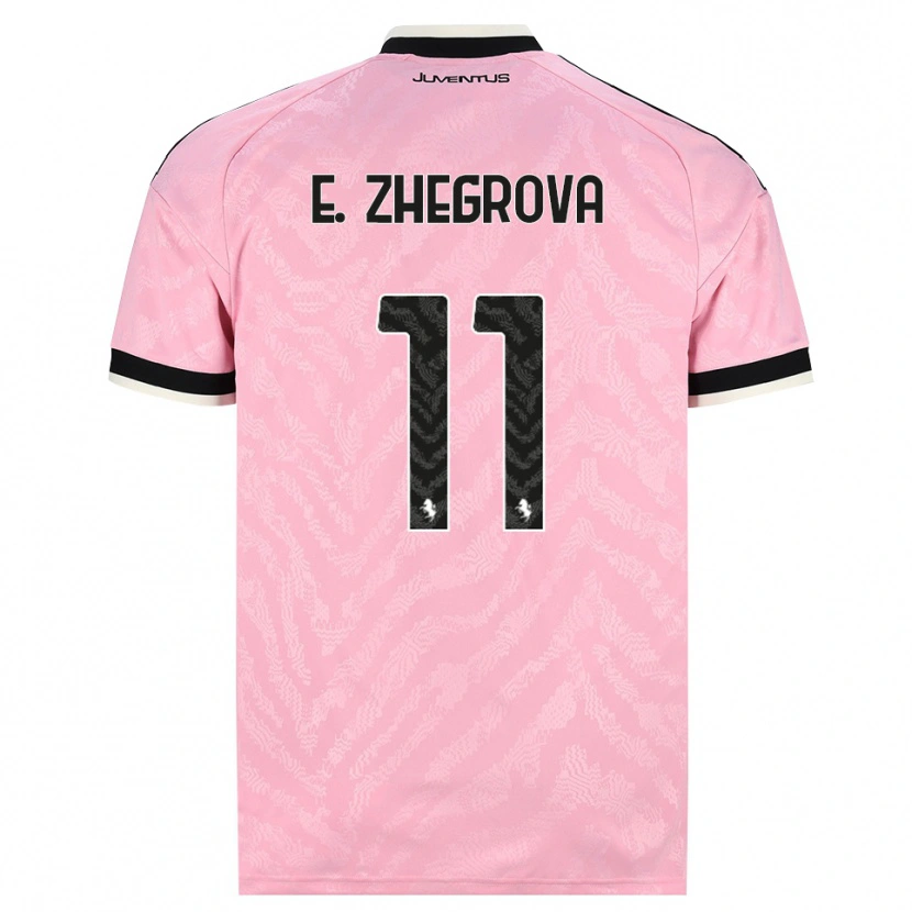Danxen Criança Camisola Edon Zhegrova #11 Preto Rosa Alternativa 2026/27 Camisa