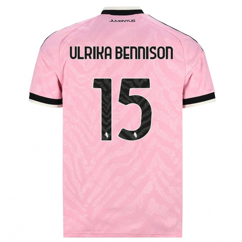 Danxen Criança Camisola Hanna Ulrika Bennison #15 Preto Rosa Alternativa 2026/27 Camisa