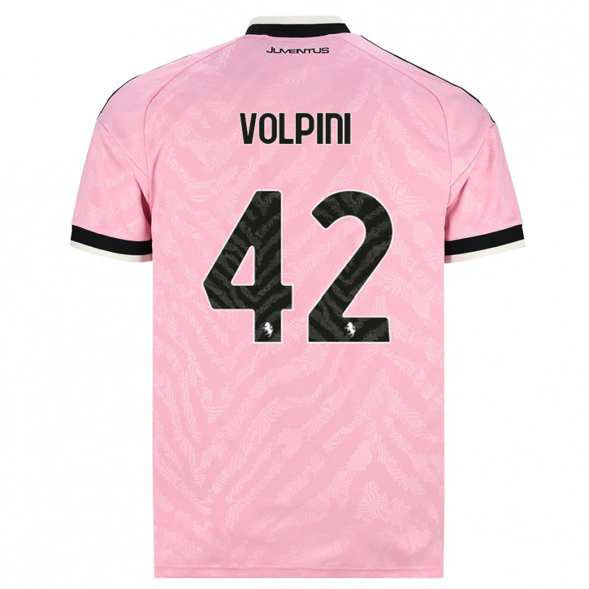 Danxen Criança Camisola Viola Volpini #42 Preto Rosa Alternativa 2026/27 Camisa