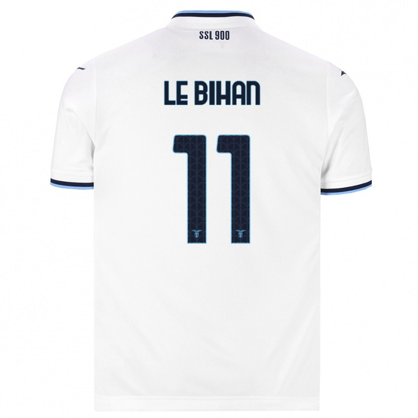 Danxen Criança Camisola Clarisse Agathe Le Bihan #11 Branco Azul Marinho Alternativa 2026/27 Camisa
