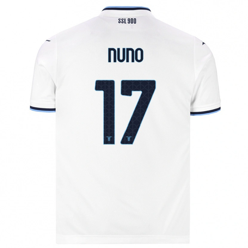 Danxen Criança Camisola Nuno Tavares #17 Branco Azul Marinho Alternativa 2026/27 Camisa