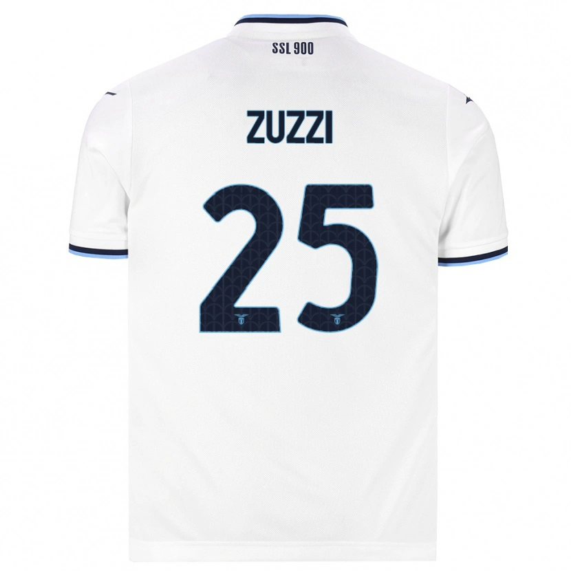 Danxen Criança Camisola Giorgia Zuzzi #25 Branco Azul Marinho Alternativa 2026/27 Camisa
