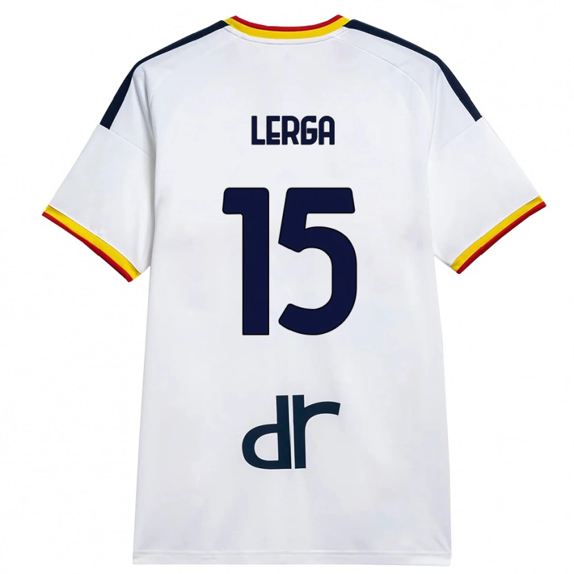 Danxen Criança Camisola Roko Lerga #15 Branco Amarelo Vermelho Alternativa 2026/27 Camisa