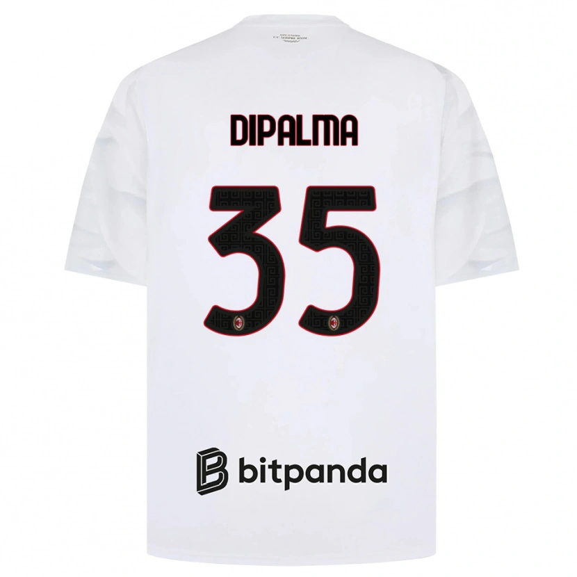 Danxen Criança Camisola Matteo Dipalma #35 Branco Vermelho Preto Alternativa 2026/27 Camisa