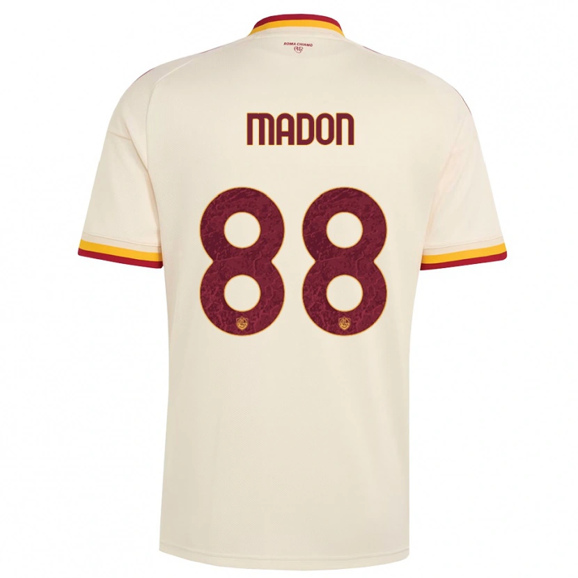 Danxen Criança Camisola Maja Madon #88 Champagne Vermelho Amarelo Alternativa 2026/27 Camisa