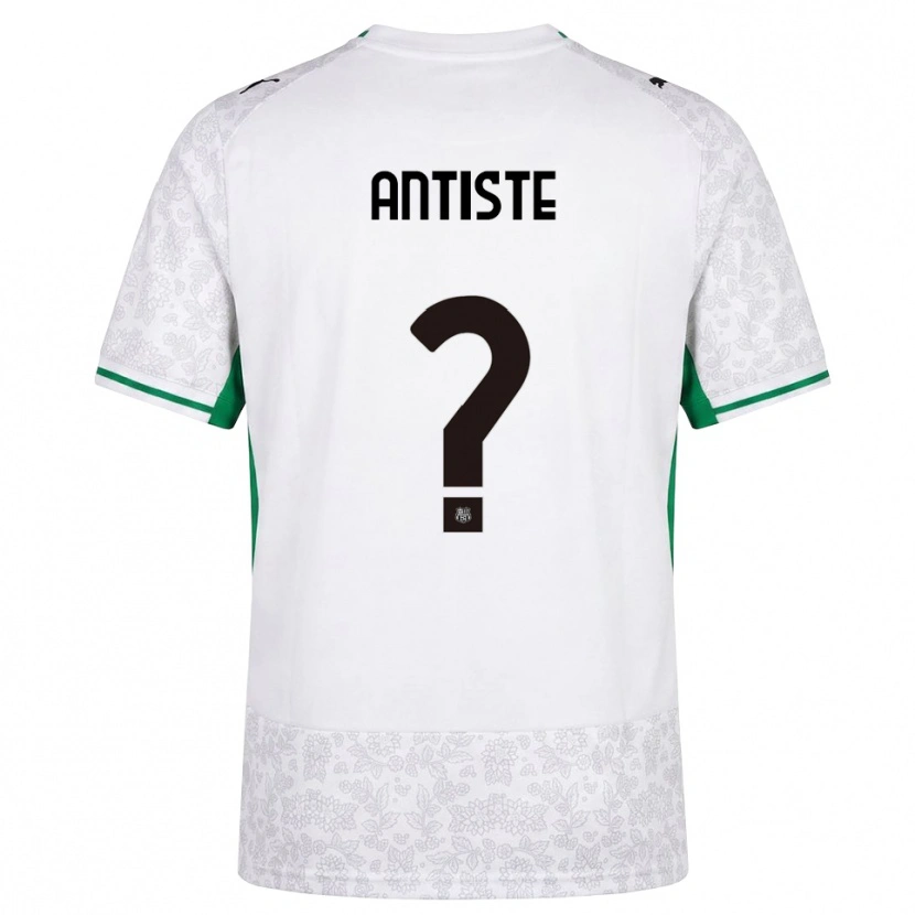 Danxen Criança Camisola Janis Antiste #0 Verde Preto Branco Alternativa 2026/27 Camisa