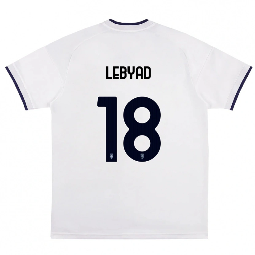 Danxen Criança Camisola Omar Lebyad #18 Branco Vermelho Azul Real Alternativa 2026/27 Camisa
