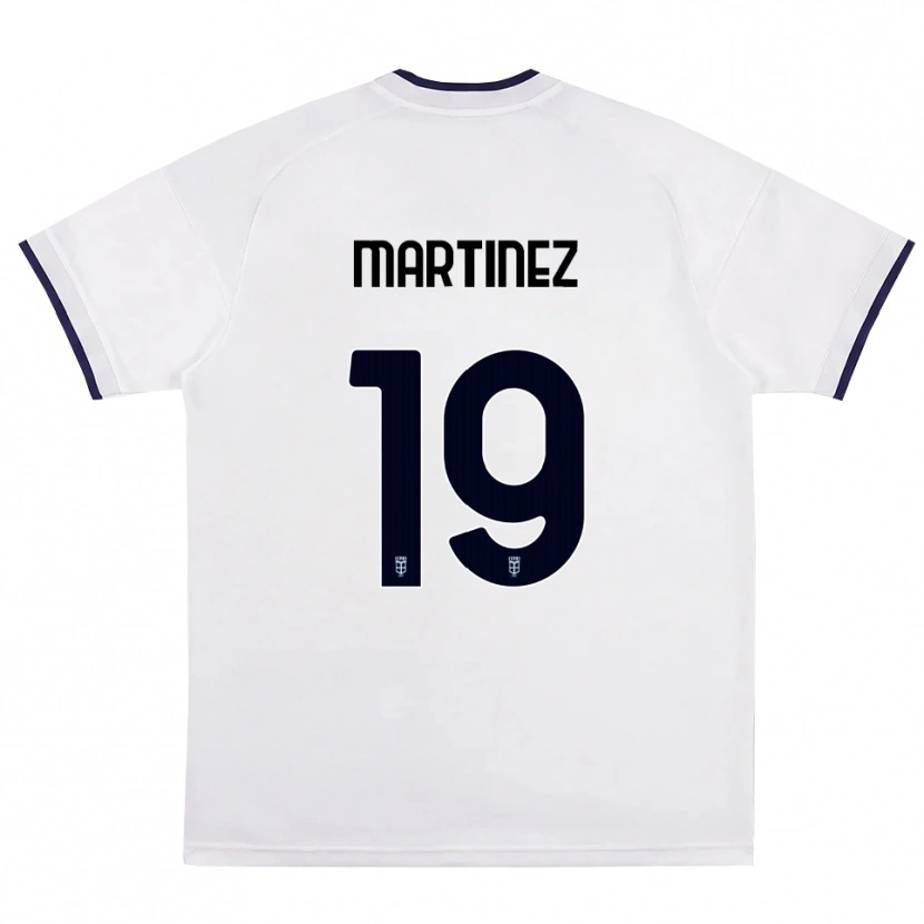 Danxen Criança Camisola Diego Martinez #19 Branco Vermelho Azul Real Alternativa 2026/27 Camisa