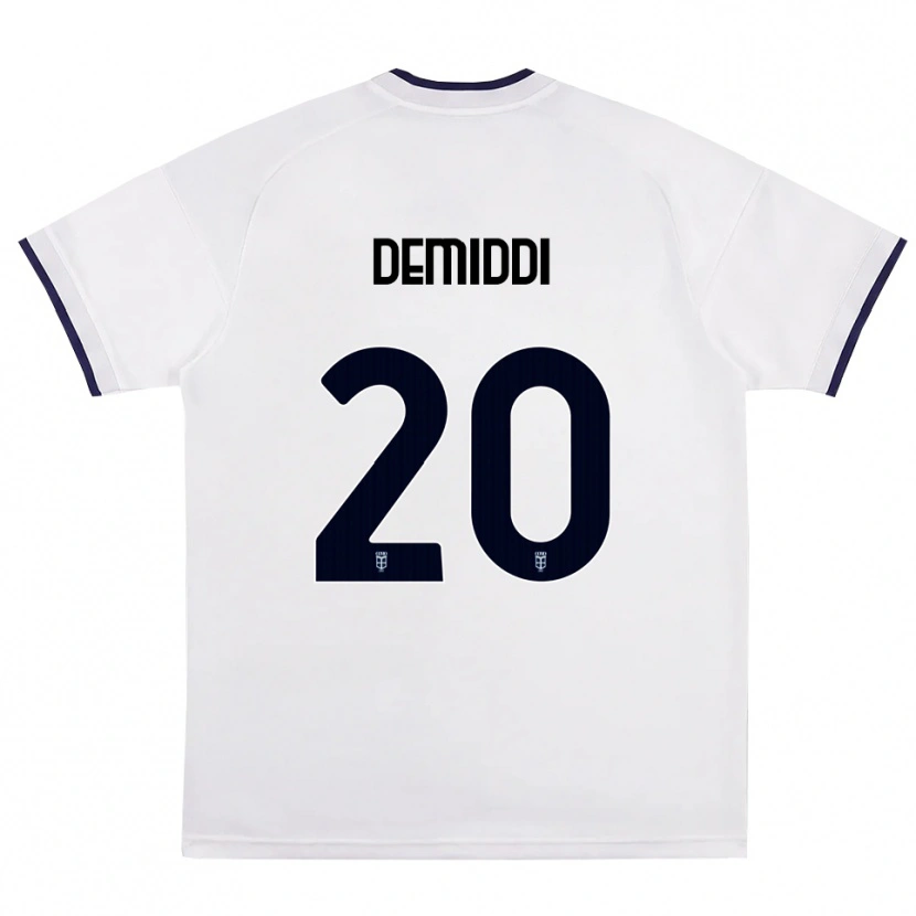 Danxen Criança Camisola Pedro Demiddi #20 Branco Vermelho Azul Real Alternativa 2026/27 Camisa