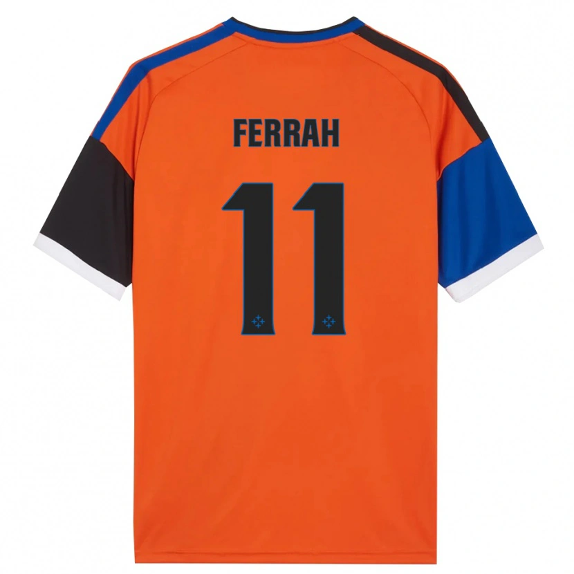 Danxen Criança Camisola Ichem Ferrah #11 Laranja Azul Preto Branco Alternativa 2026/27 Camisa