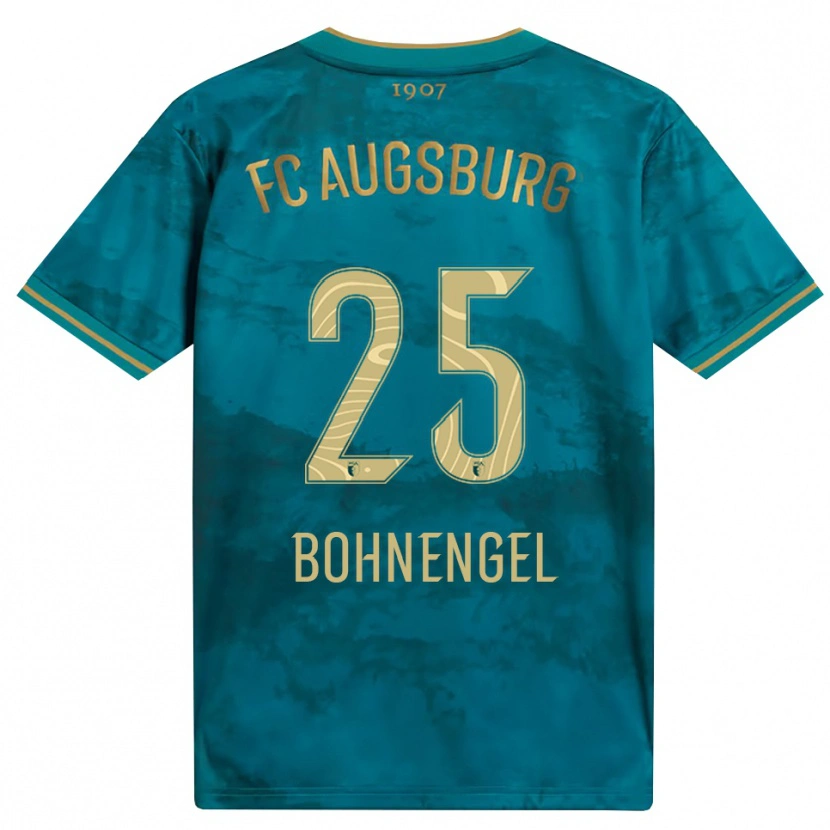 Danxen Criança Camisola Noah Bohnengel #25 Verde Marrom Alternativa 2026/27 Camisa