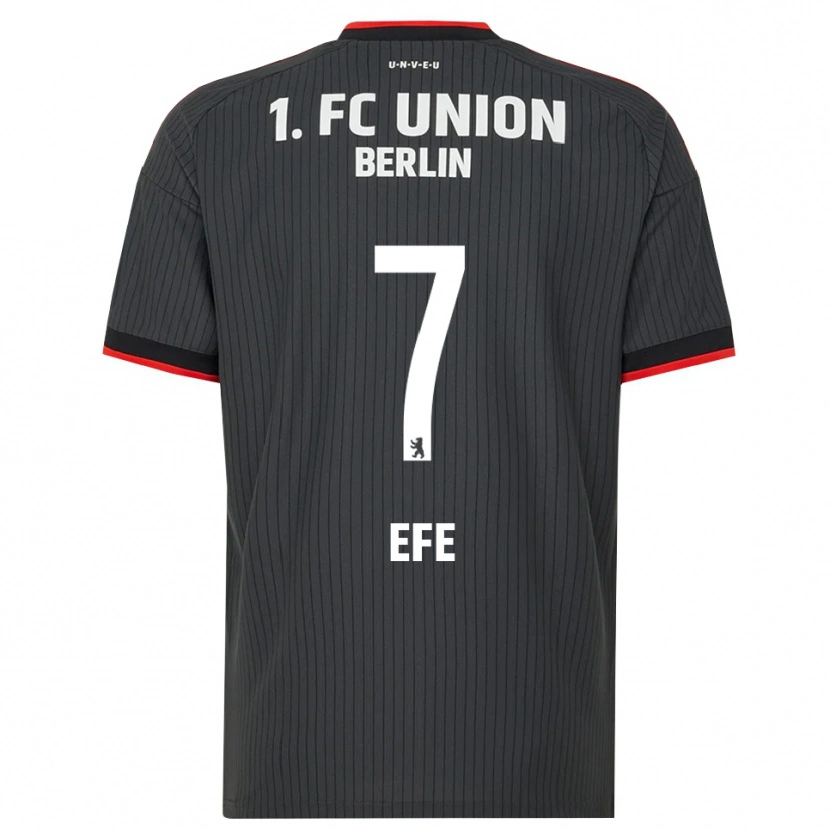 Danxen Criança Camisola Baran Efe #7 Preto Branco Vermelho Alternativa 2026/27 Camisa