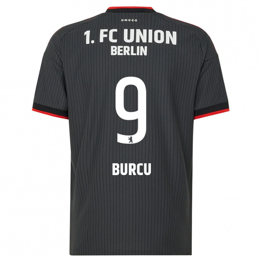 Danxen Criança Camisola Livan Burcu #9 Preto Branco Vermelho Alternativa 2026/27 Camisa