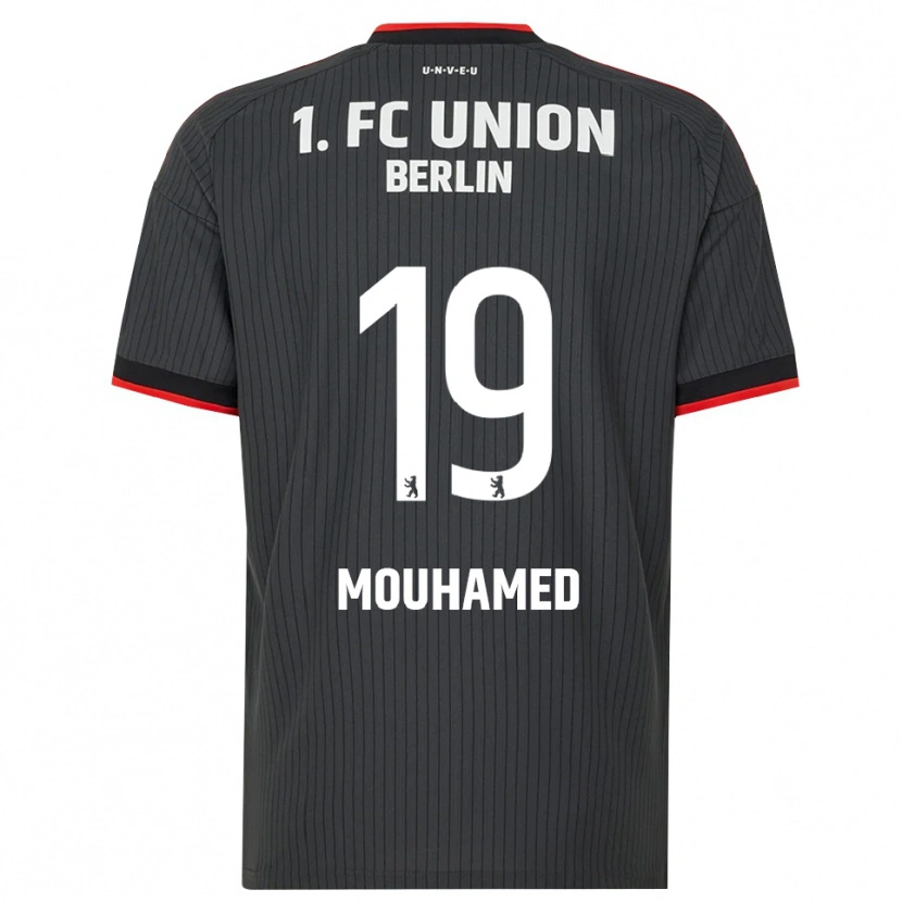 Danxen Criança Camisola Riyad Mouhamed #19 Preto Branco Vermelho Alternativa 2026/27 Camisa