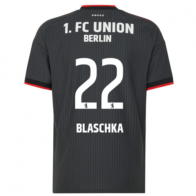 Danxen Criança Camisola Anouk Blaschka #22 Preto Branco Vermelho Alternativa 2026/27 Camisa