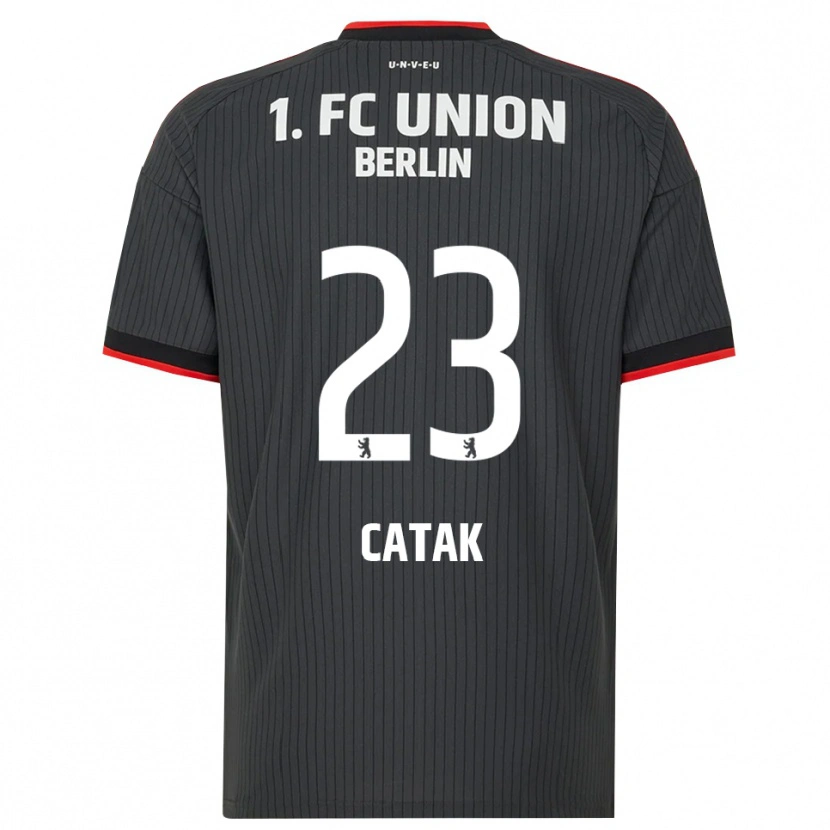 Danxen Criança Camisola Kian Catak #23 Preto Branco Vermelho Alternativa 2026/27 Camisa