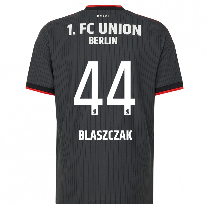 Danxen Criança Camisola Tim Blaszczak #44 Preto Branco Vermelho Alternativa 2026/27 Camisa