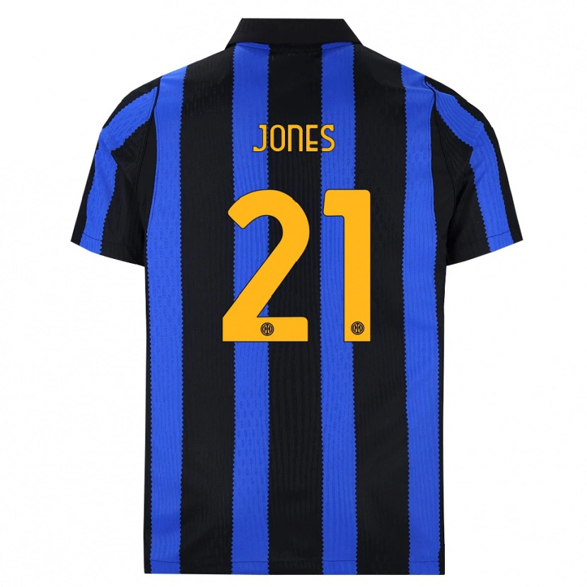 Danxen Homem Camisola Curtis Jones #21 Preto Azul Amarelo Principal 2026/27 Camisa