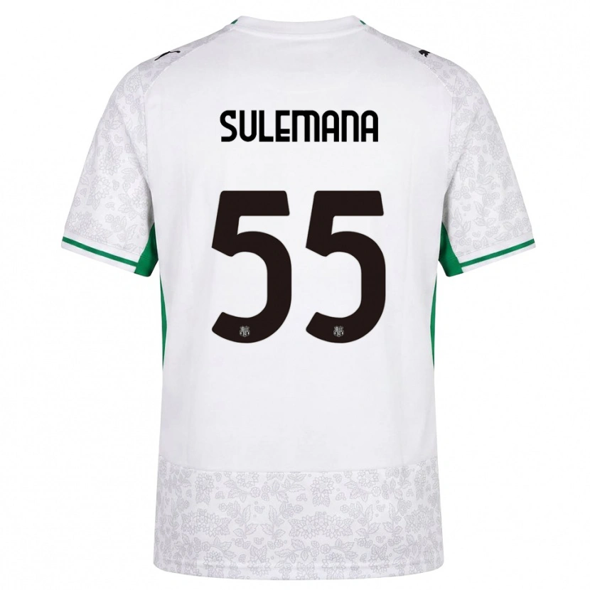 Danxen Homem Camisola Ibrahim Sulemana #55 Verde Preto Branco Alternativa 2026/27 Camisa