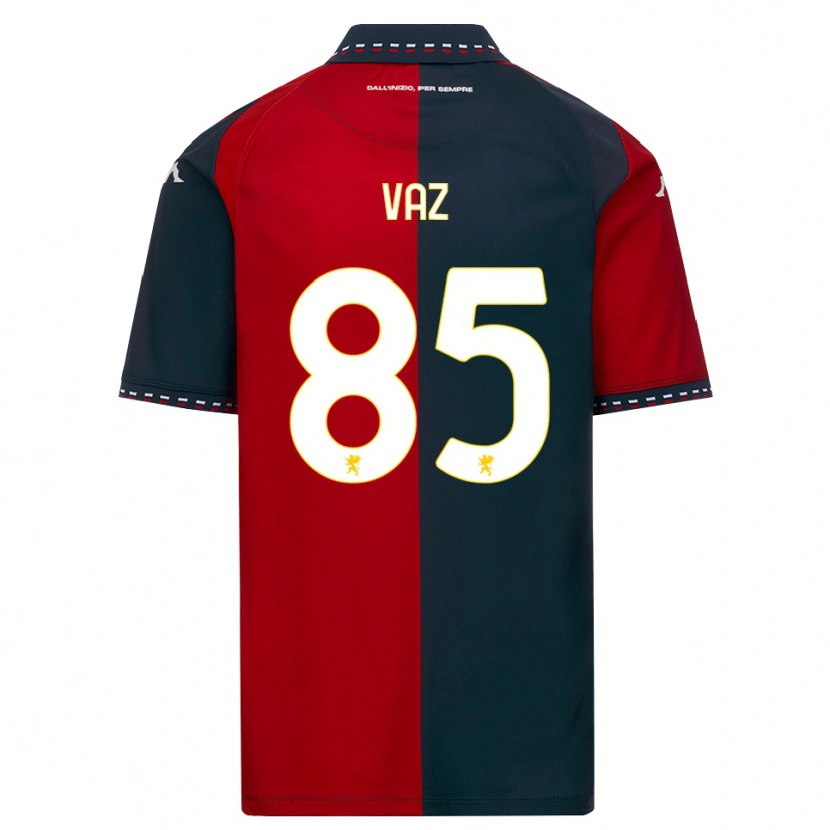 Danxen Homem Camisola Marcelo Vaz #85 Vermelho Preto Branco Principal 2026/27 Camisa