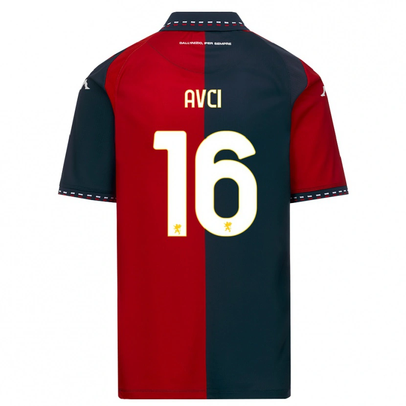 Danxen Homem Camisola Bora Avci #16 Vermelho Preto Branco Principal 2026/27 Camisa