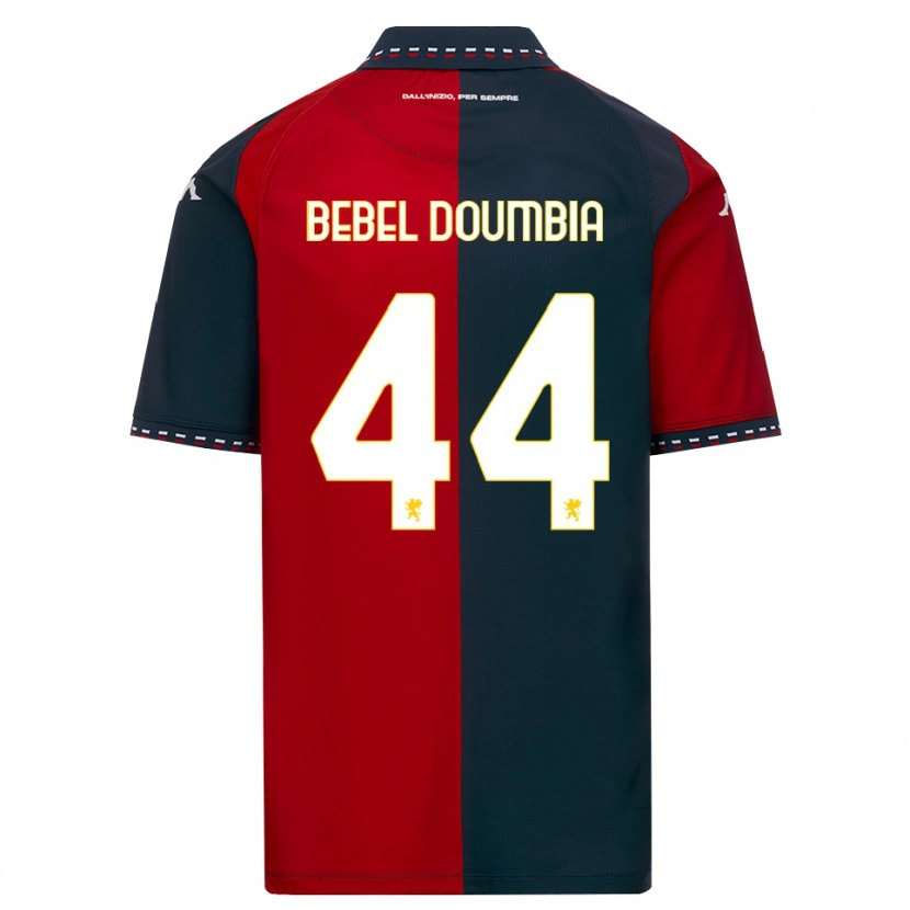 Danxen Homem Camisola Chec Bebel Doumbia #44 Vermelho Preto Branco Principal 2026/27 Camisa
