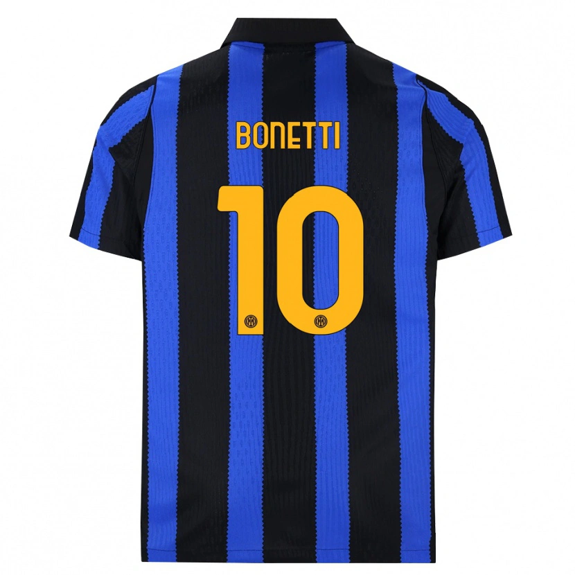 Danxen Homem Camisola Tatiana Bonetti #10 Preto Azul Amarelo Principal 2026/27 Camisa