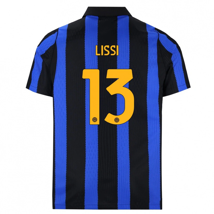 Danxen Homem Camisola Thomas Lissi #13 Preto Azul Amarelo Principal 2026/27 Camisa