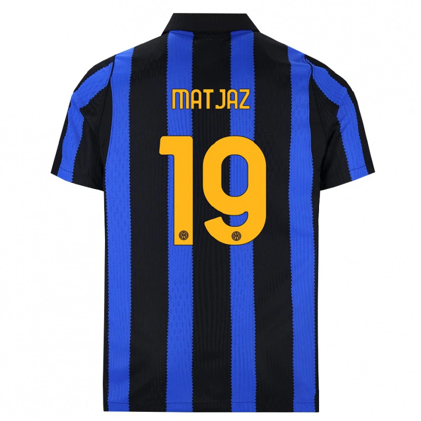 Danxen Homem Camisola Samo Matjaz #19 Preto Azul Amarelo Principal 2026/27 Camisa