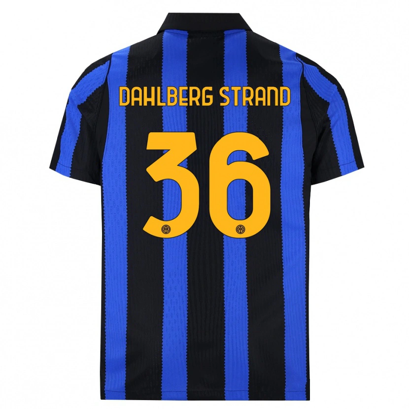 Danxen Homem Camisola Jonas Dahlberg Strand #36 Preto Azul Amarelo Principal 2026/27 Camisa