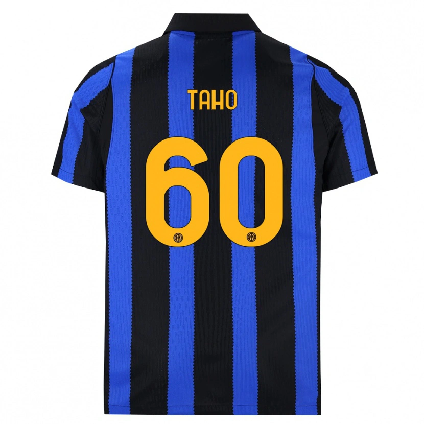 Danxen Homem Camisola Alain Taho #60 Preto Azul Amarelo Principal 2026/27 Camisa