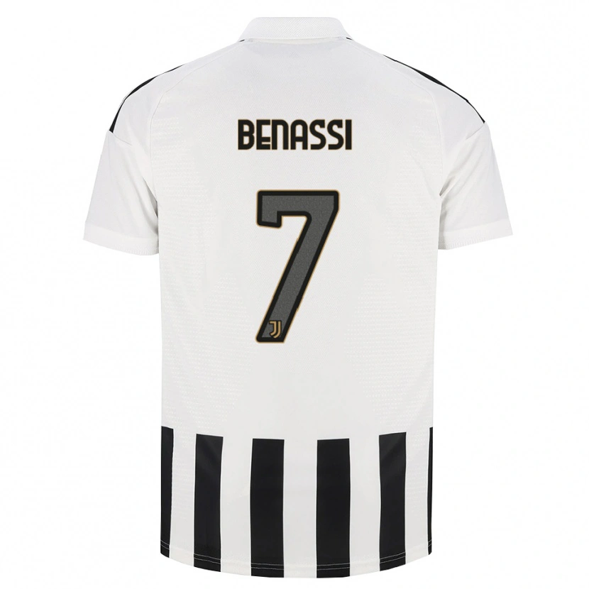Danxen Homem Camisola Federico Benassi #7 Preto Branco Marrom Principal 2026/27 Camisa