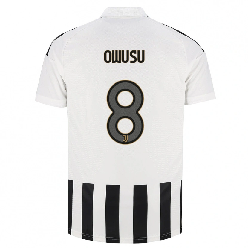 Danxen Homem Camisola Augusto Owusu #8 Preto Branco Marrom Principal 2026/27 Camisa