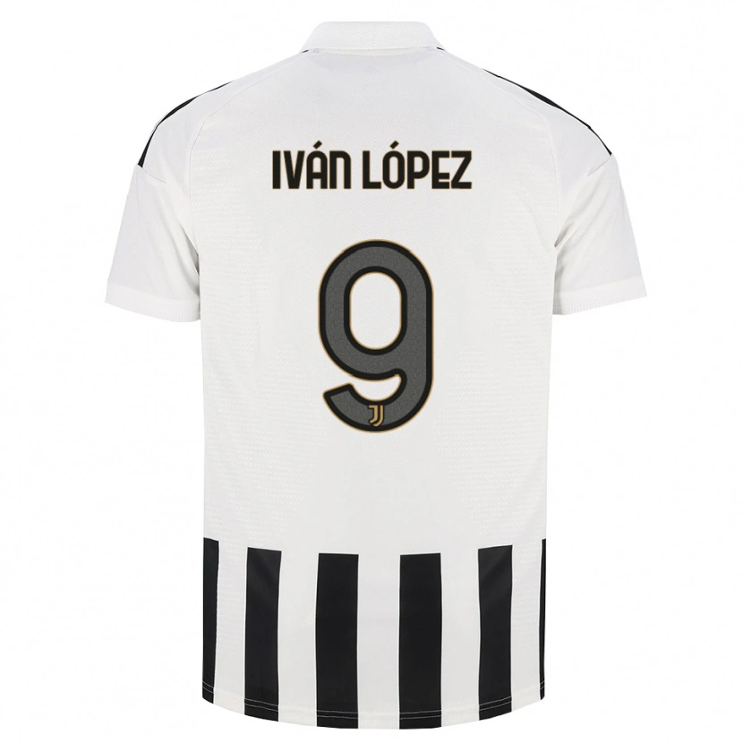 Danxen Homem Camisola Iván López #9 Preto Branco Marrom Principal 2026/27 Camisa