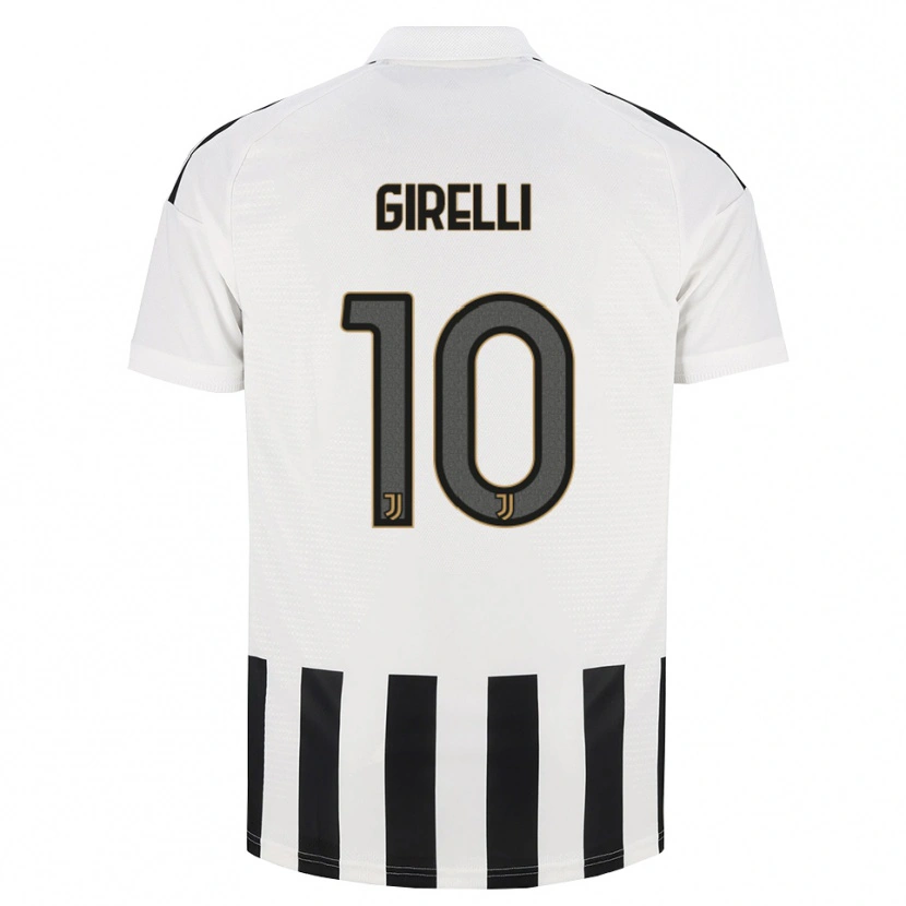 Danxen Homem Camisola Cristiana Girelli #10 Preto Branco Marrom Principal 2026/27 Camisa