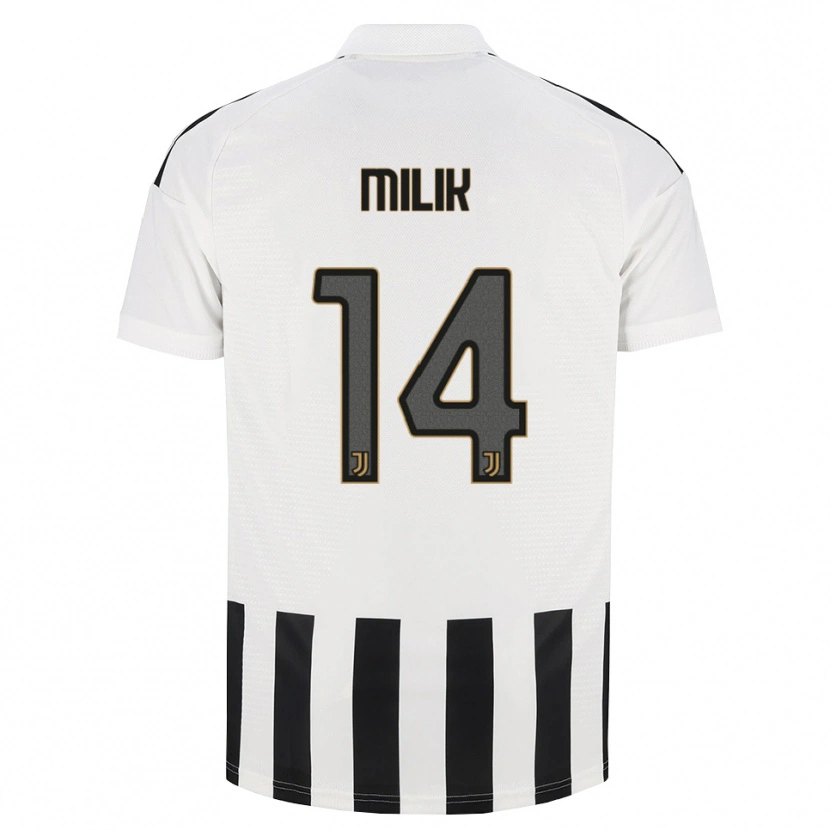 Danxen Homem Camisola Arkadiusz Milik #14 Preto Branco Marrom Principal 2026/27 Camisa
