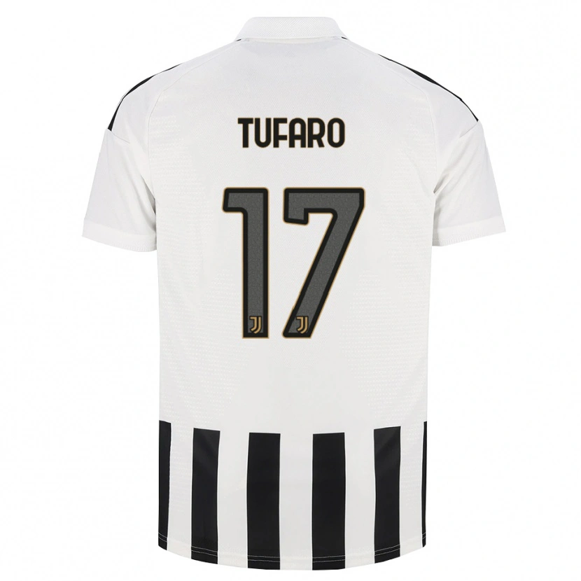 Danxen Homem Camisola Gabriele Tufaro #17 Preto Branco Marrom Principal 2026/27 Camisa
