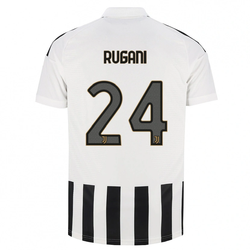 Danxen Homem Camisola Daniele Rugani #24 Preto Branco Marrom Principal 2026/27 Camisa