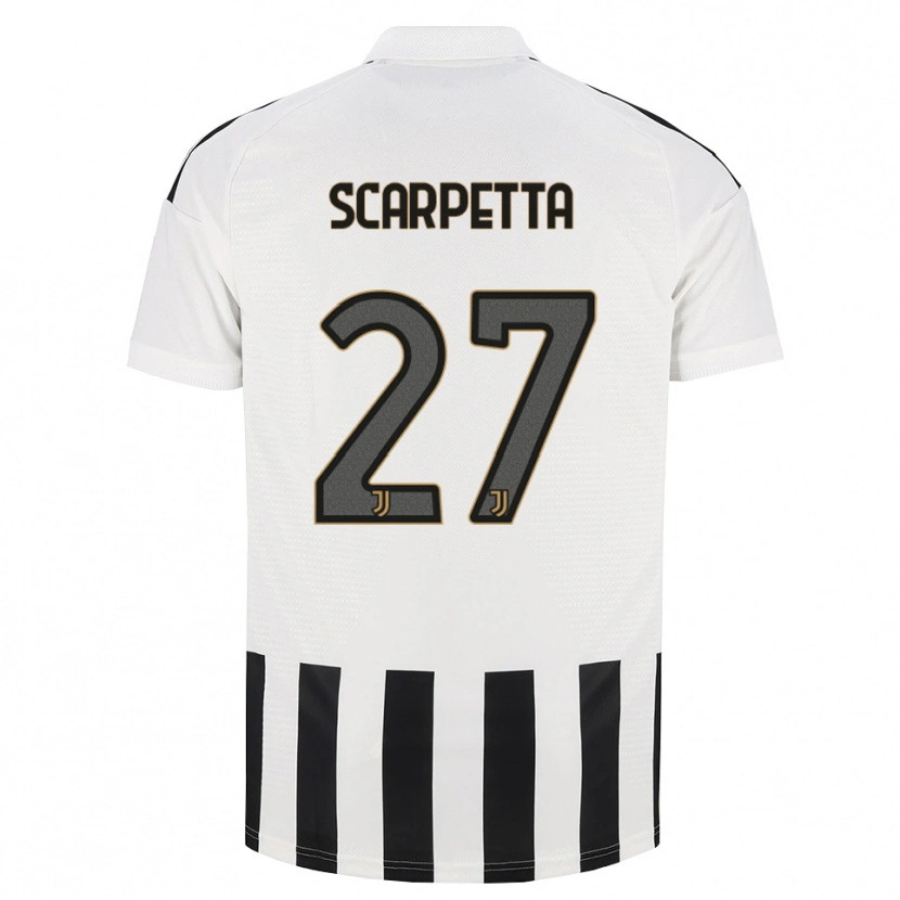 Danxen Homem Camisola Jacopo Scarpetta #27 Preto Branco Marrom Principal 2026/27 Camisa