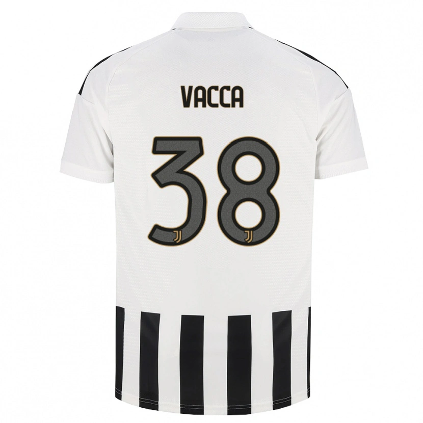 Danxen Homem Camisola Alessio Vacca #38 Preto Branco Marrom Principal 2026/27 Camisa