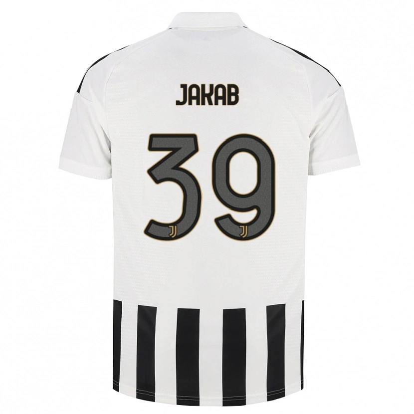 Danxen Homem Camisola Mátyás Jakab #39 Preto Branco Marrom Principal 2026/27 Camisa