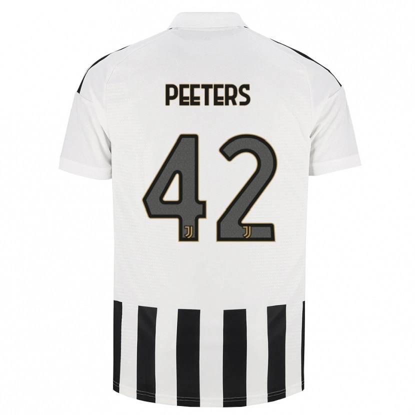 Danxen Homem Camisola Daouda Peeters #42 Preto Branco Marrom Principal 2026/27 Camisa