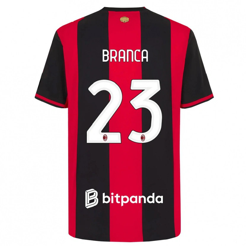 Danxen Homem Camisola Simone Branca #23 Vermelho Preto Branco Principal 2026/27 Camisa
