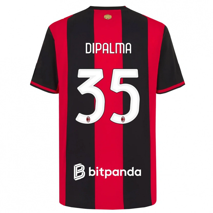 Danxen Homem Camisola Matteo Dipalma #35 Vermelho Preto Branco Principal 2026/27 Camisa