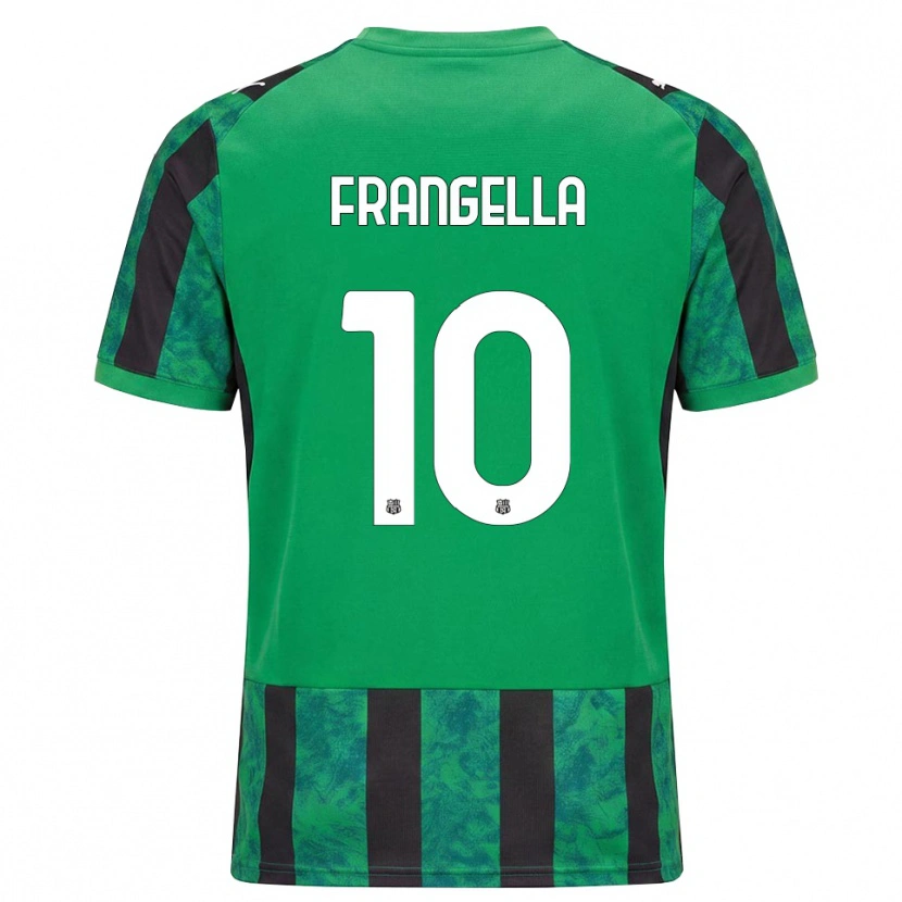 Danxen Homem Camisola Christian Frangella #10 Verde Preto Branco Principal 2026/27 Camisa