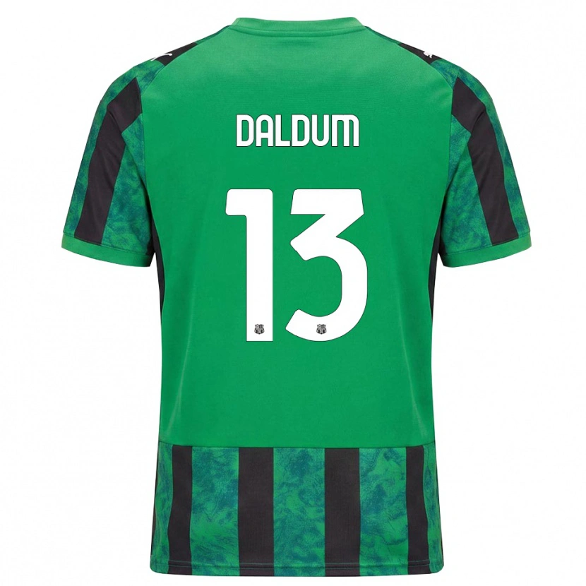Danxen Homem Camisola Sonosi Daldum #13 Verde Preto Branco Principal 2026/27 Camisa