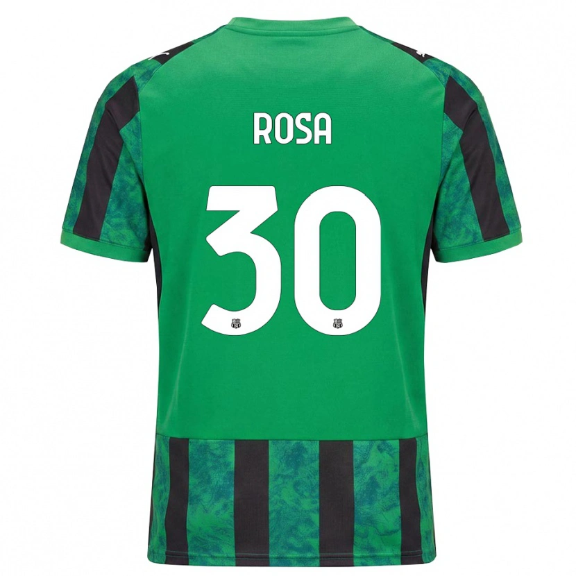 Danxen Homem Camisola Enrico Rosa #30 Verde Preto Branco Principal 2026/27 Camisa