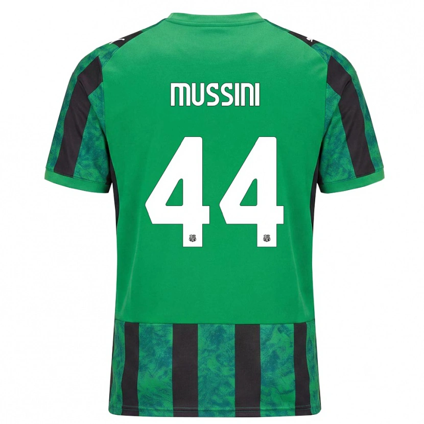 Danxen Homem Camisola Andrea Mussini #44 Verde Preto Branco Principal 2026/27 Camisa